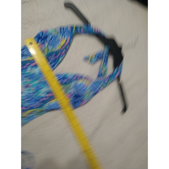 Juicy Couture Blue Floral One Piece Swimsuit Size Small Nwt - Picture 7 of 10